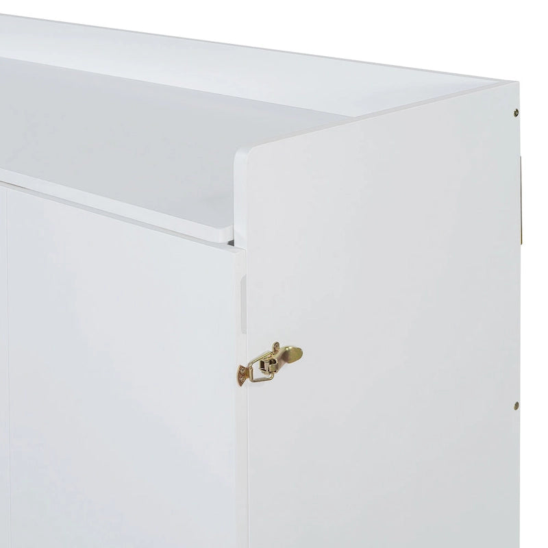 Lit escamotable Queen Size avec armoire design peu encombrante, multifonctionnel, capacité de 180 kg