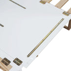 Lit escamotable Queen Size avec armoire design peu encombrante, multifonctionnel, capacité de 180 kg
