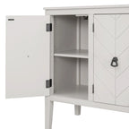 Meuble de rangement pour entrée, salon et chambre à coucher avec étagère réglable