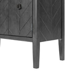 Meuble de rangement pour entrée, salon et chambre à coucher avec étagère réglable