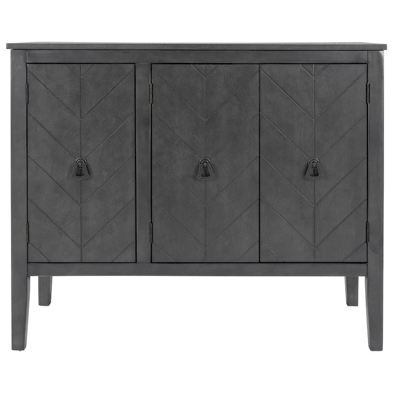 Meuble de rangement pour entrée, salon et chambre à coucher avec étagère réglable
