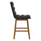 Tabourets de bar hauteur comptoir rembourrés Lilibet, lot de 2