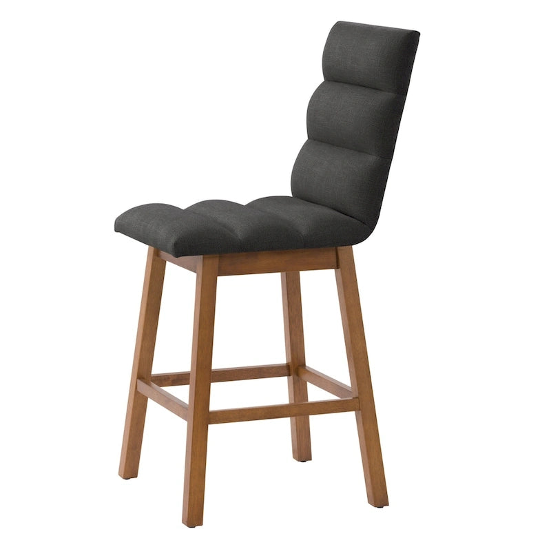 Tabourets de bar hauteur comptoir rembourrés Lilibet, lot de 2