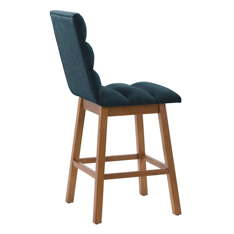 Tabourets de bar hauteur comptoir rembourrés Lilibet, lot de 2