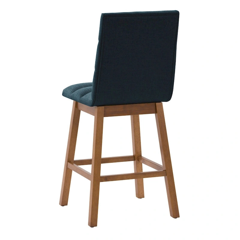 Tabourets de bar hauteur comptoir rembourrés Lilibet, lot de 2