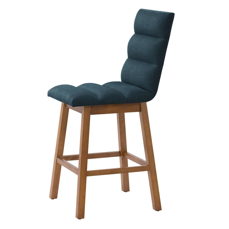 Tabourets de bar hauteur comptoir rembourrés Lilibet, lot de 2
