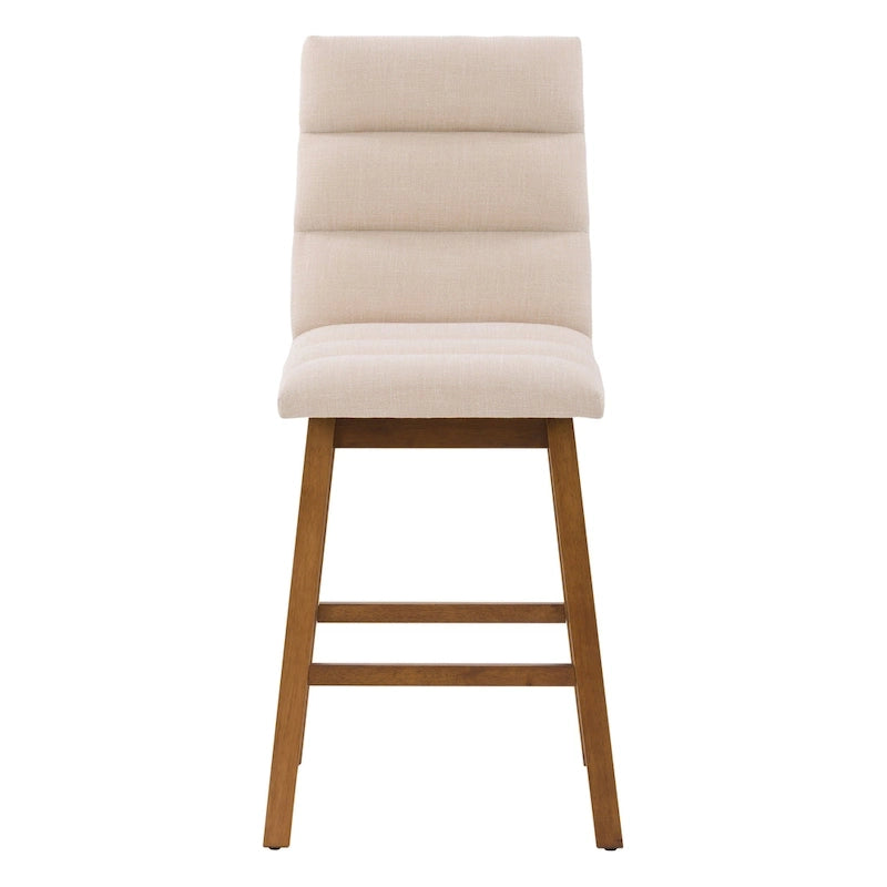 Tabourets de bar hauteur comptoir rembourrés Lilibet, lot de 2