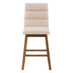 Tabourets de bar hauteur comptoir rembourrés Lilibet, lot de 2