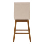 Tabourets de bar hauteur comptoir rembourrés Lilibet, lot de 2