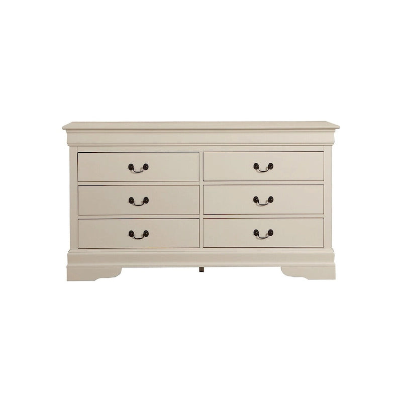 Commode double Louis Phillipe à 6 tiroirs