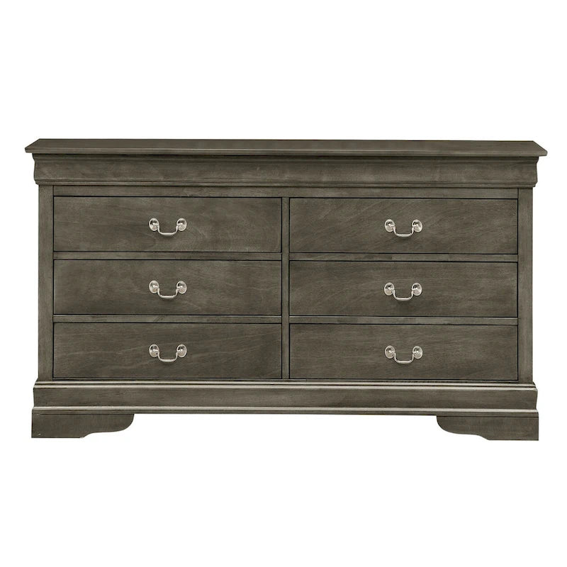 Commode double Louis Phillipe à 6 tiroirs