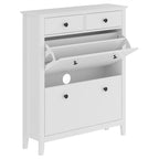 Meuble à Chaussures Armoire de Rangement Autonome Étagère à Chaussures Organisateur de Rangement