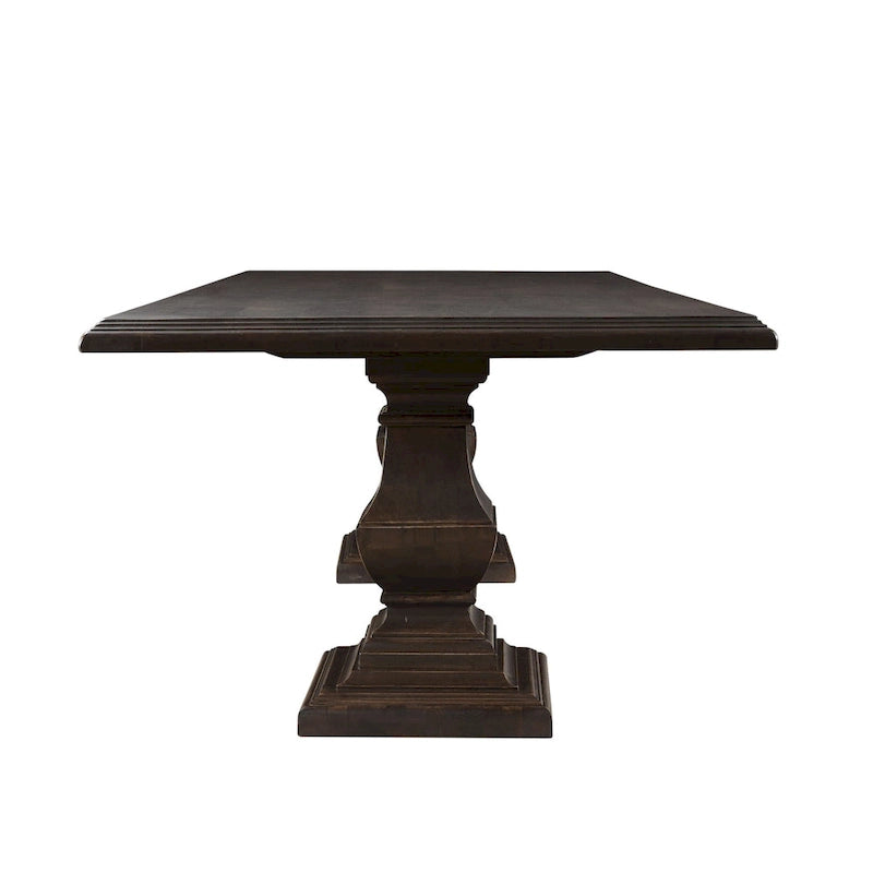 Table à manger rectangulaire marron vintage Toulon