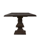 Table à manger rectangulaire marron vintage Toulon