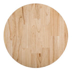 Table basse et table d'appoint Kamari en rotin avec plateau en bois