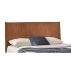 Lit plateforme Dakota en bois coloris gland (marron)
