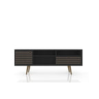 Meuble TV Liberty Mid-Century Modern 4 étagères, 180 cm