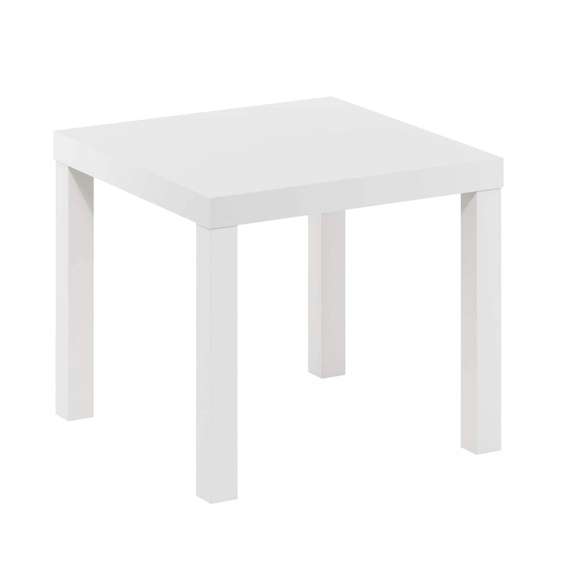Table d'appoint carrée Classic Homey, noire