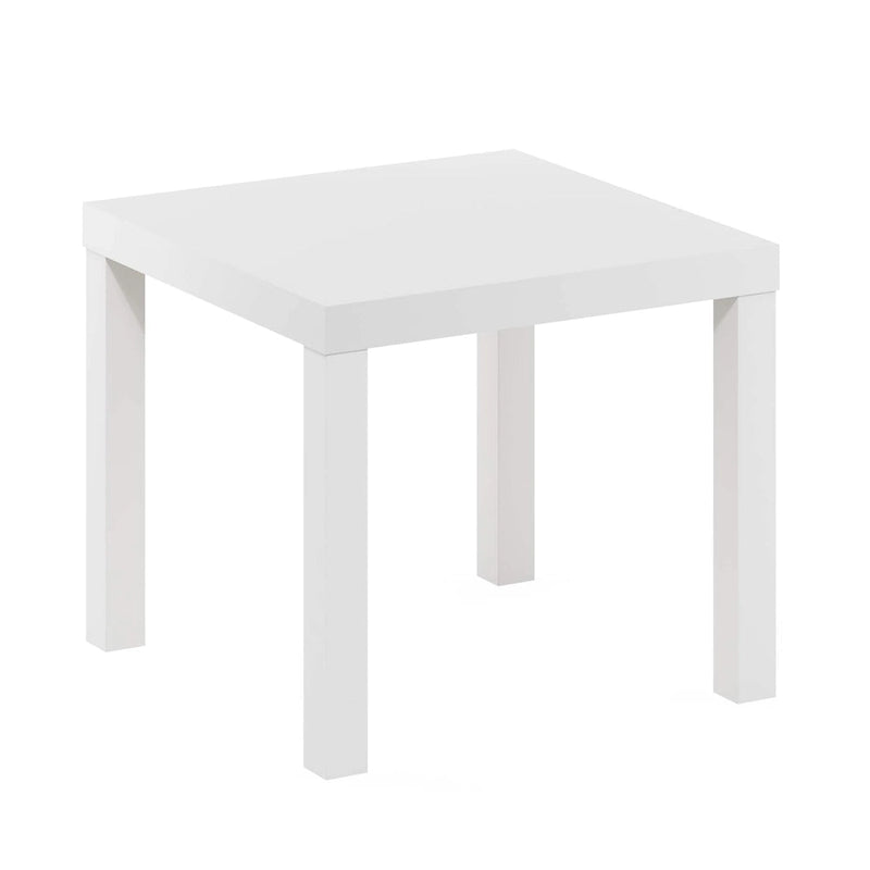 Table d'appoint carrée Classic Homey, noire