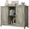Buffet bahut armoire de bar à café en bois - 30D x 100L x 78H