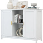 Buffet bahut armoire de bar à café en bois - 30D x 100L x 78H