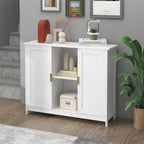 Buffet bahut armoire de bar à café en bois - 30D x 100L x 78H