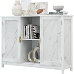 Buffet bahut armoire de bar à café en bois - 30D x 100L x 78H