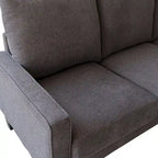 Canapé de salon moderne en tissu beige