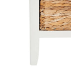 Table d'appoint de rangement à tiroir noir vieilli Helma - 15 x 11,8 x 27,6 - 15 l x 12 P x 26 H