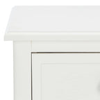 Table d'appoint de rangement à tiroir noir vieilli Helma - 15 x 11,8 x 27,6 - 15 l x 12 P x 26 H