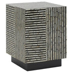 Tabouret carré Heidrun - 14 L x 14 P x 19 H - 14Lx14Px19H