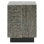 Tabouret carré Heidrun - 14 L x 14 P x 19 H - 14Lx14Px19H