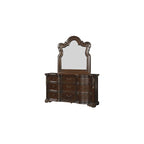 Ensemble de chambre à coucher traditionnel Helmer 6 pièces Highlands Cherry avec panneaux