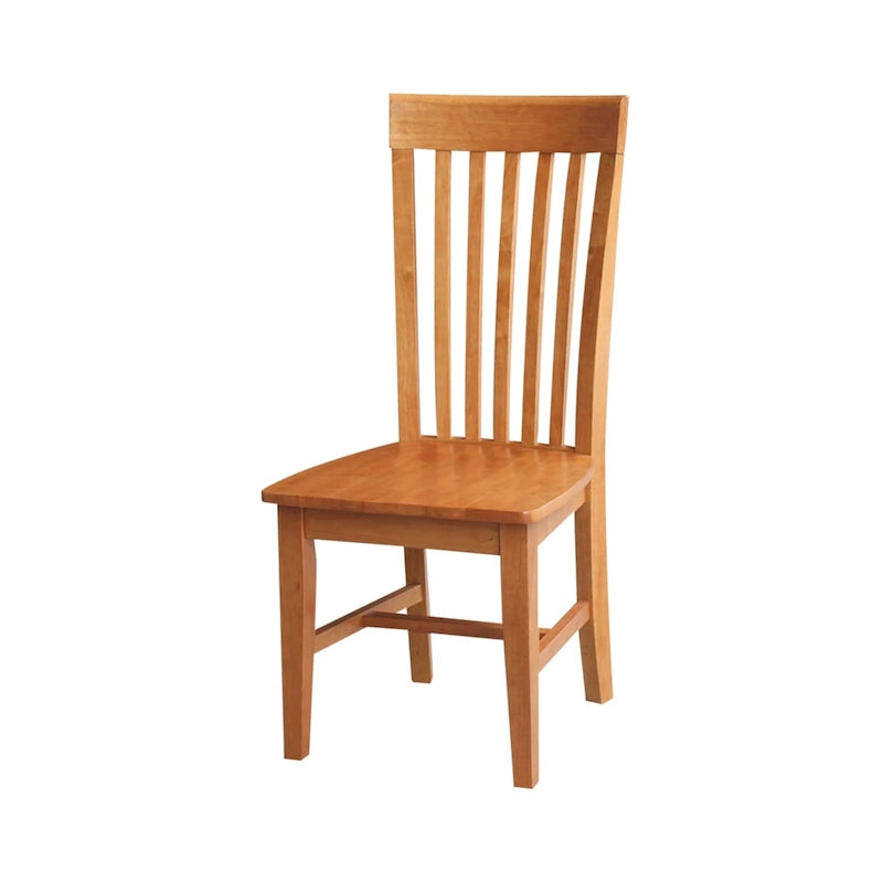 Chaises hautes Cosmo Mission en bois massif, lot de 2