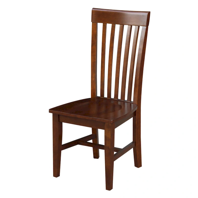 Chaises hautes Cosmo Mission en bois massif, lot de 2