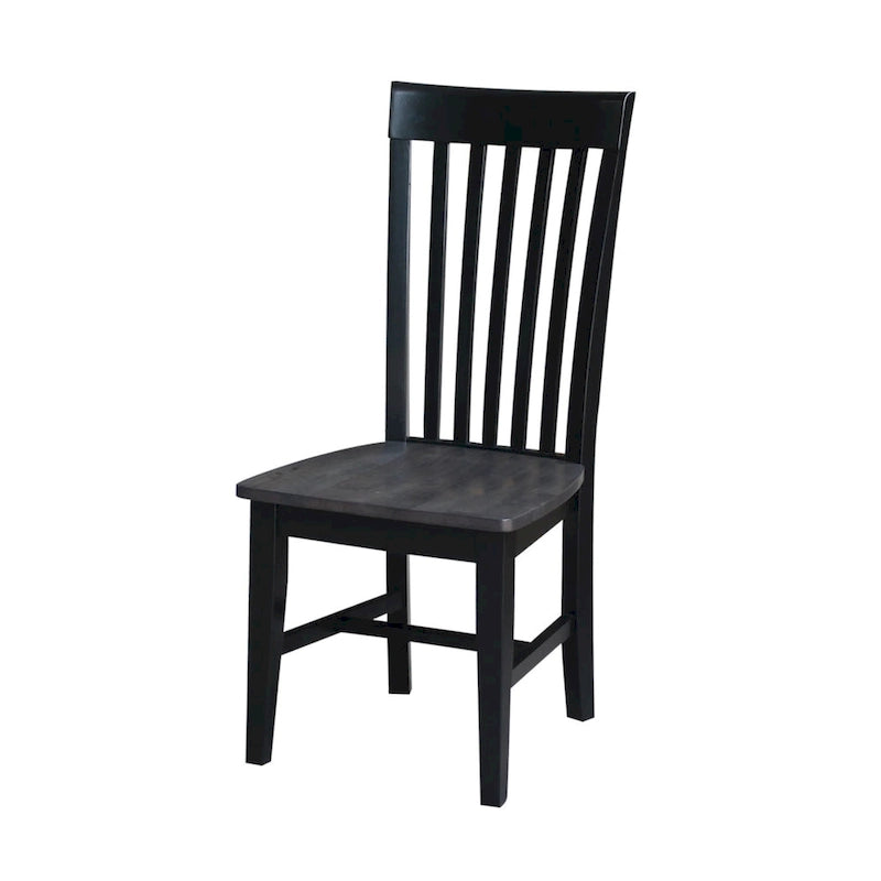 Chaises hautes Cosmo Mission en bois massif, lot de 2