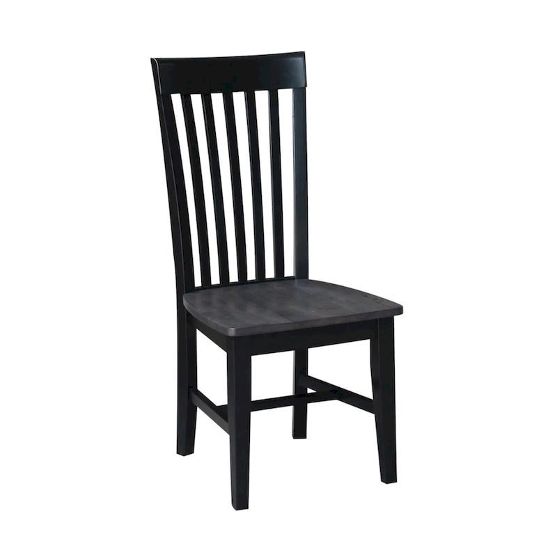 Chaises hautes Cosmo Mission en bois massif, lot de 2