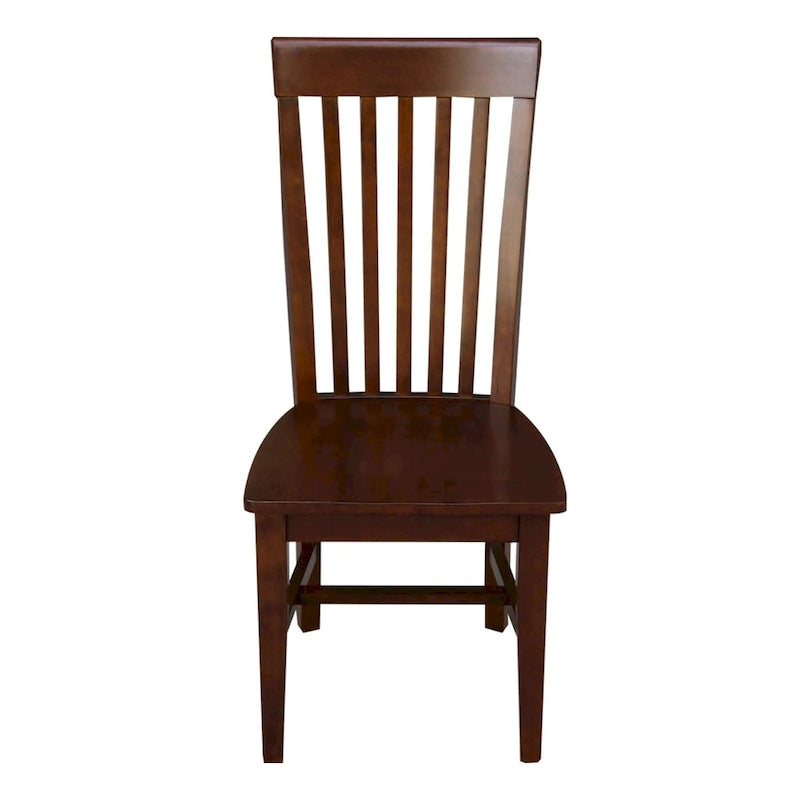 Chaises hautes Cosmo Mission en bois massif, lot de 2