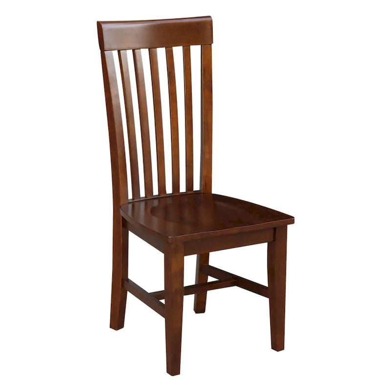 Chaises hautes Cosmo Mission en bois massif, lot de 2