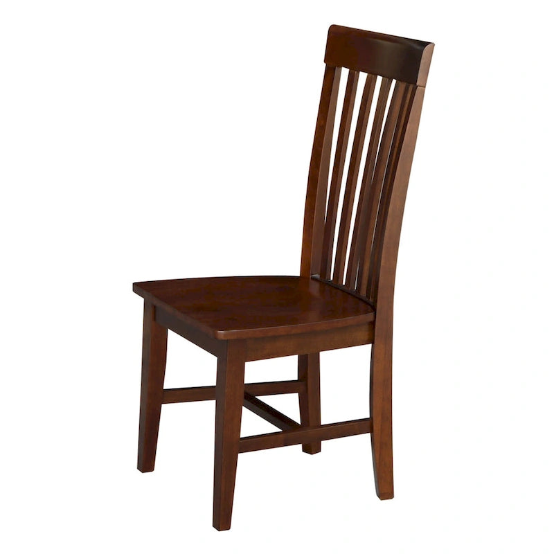 Chaises hautes Cosmo Mission en bois massif, lot de 2