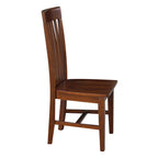 Chaises hautes Cosmo Mission en bois massif, lot de 2