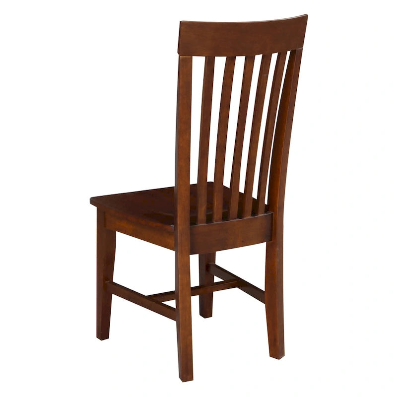 Chaises hautes Cosmo Mission en bois massif, lot de 2