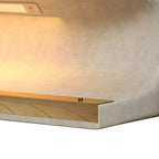 Banc d'entrée en cuir capitonné avec lumière LED à détecteur pour salon, chambre, bout de lit